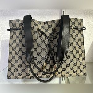 Authentic Gucci tote bag vintage